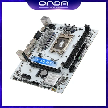 ONDA B760 VH4 Alaplap LGA 1700 Támogató Intel Core i3/i5/i7/i9 12., 13. Processzor Dual Channel DDR4 Memória B760-VH4