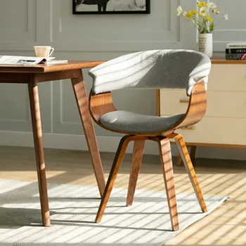 diák Észak-Étkező szék Európai modern, egyszerű, tömör fa fény luxus étkező szék háztartási olasz összecsukható otthoni bútorok