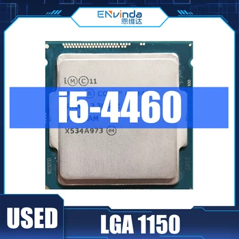 Használt Eredeti Intel Core i5 4460 Processzor négymagos, 3.2 GHz, 6 MB 5GT/S LGA 1150 I5-4460 PROCESSZOR Támogatás H81 Alaplap
