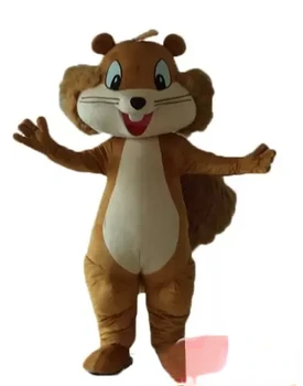 Egyéni mókus kabala jelmez Rajzfilm Ruházati Születésnapi Party jelmezes Karácsonyi Cosplay Halloween party rendezvény
