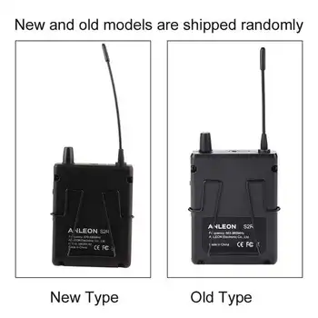 ANLEON S2-R Nagy Érzékenységű Antenna Vezeték nélküli Színpadi Monitor Vevő 863-865/670-680/561-568/526-535Mhz Tiszta Hangot Vevő