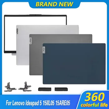ÚJ Felső Screeb Esetben A Lenovo Ideapad 5 15IIL05 15ARE05 15ITL05 5-15 2020 2021 Laptop LCD hátlap/Előlapot/Zsanérok Kék