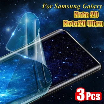 Samsung Galaxy Note 20 Ultra Hidrogél Fólia képernyővédő fólia Galaxy Note20 Anti Scrach Vízálló HD Képernyő Védő