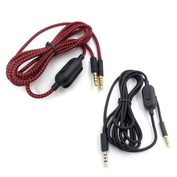 G5AA Csere Fejhallgató Vonal Tartós PVC kábel Kábel a Logitech G433 G233 G Pro