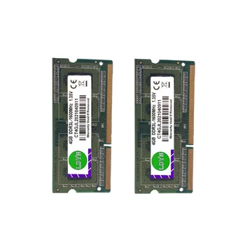 100 4 GB 1600 mhz-es Laptop Memória Modul SODIMM RAM Alacsony feszültség 1.35 V, NEM ECC RAM DDR3L