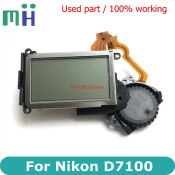 Eredeti Nikon D7100 Felső LCD Kijelző, Kamera Csere Javítás alkatrész