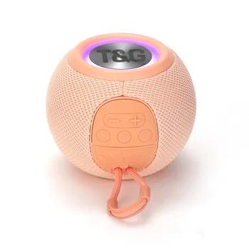 A TG-337 Vezeték nélküli Bluetooth Hangszóró Színes Fény Vezeték nélküli Hangszóró-Kártya Asztali Audio Kis Ajándék, Mélynyomó, Hordozható Hangszóró, Audio