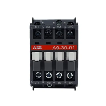ABB AC mágneskapcsoló A9-30-01 A12-30-01 A16-30-01 220V380V110V24V9A12A16AMain contact3NOAuxiliary contact1NO vagy 1NC