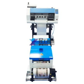 A3 PET Fólia Póló Textil Nyomtatás Gép, Digitális KM-Nyomtató A3 DTG Tintasugaras Nyomtató XP600 nyomtatófej