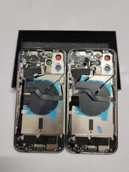 Teljes Összeállítás hátlap Az iPhone 12 Pro Max 12mini Ház Akkumulátor Közel Alvázának Hátsó Ajtó Esetben Flex Kábel Javítás