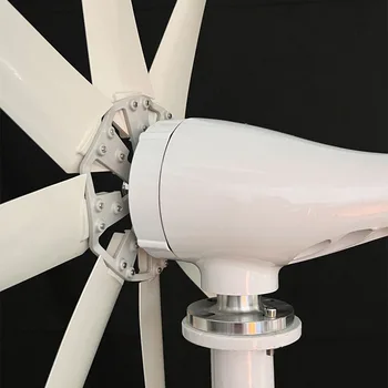 Szél Turbina-Generátor 12V 24V 48V 1000W Ingyenes Alternatív Energia Szélmalmok A MPPT Hibrid Vezérlő 8 Pengék