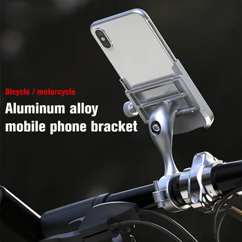 Alumínium Kerékpár MTB Telefon tulajdonosa Kormány Összeg Támogatás Az iPhone Samsung Xiaomi Okostelefon soporte bicicleta XA198TQ