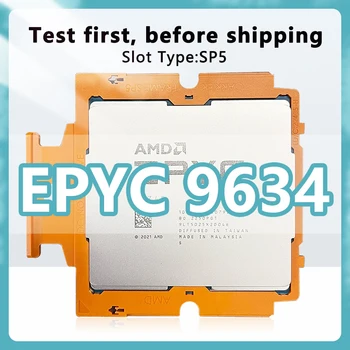 EPYC 9634 CPU 5nm 84 Mag 168 Szálak 2.25 GHz-es 384MB 290W processzor LGA6096 A munkaállomás System on Chip alaplap 9004