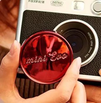 Eredeti Lencse szín Sapka objektív Vízálló Védelem Kamera lencsevédő a FujiFilm Instax mini EVO polaroid fényképezőgép tartozékok