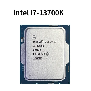 Intel Core i7-13700K i7 13700K 3.4 GHz-es, 16-Core 24-Szál CPU Processzor 10NM L3=30M 125W LGA 1700 Tálca 5.30 GHz-es Új