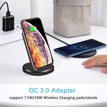 15W USB Töltő QC 3.0 Gyors Telefon Töltés Adapterrel iPhone 12 Pro Max iPad Airpods Huawei Xiaomi Samsung Gyorsan Töltő Adapter