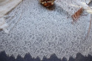 3M/Sok gyönyörű pillangó szempilla csipke tartozékok DIY magas minőségű szövet ruha varrás szövet