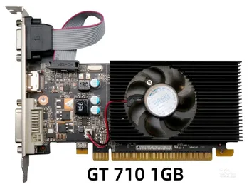 MCAY GeForce GT 710 1 GB Grafikus Kártya 64Bit GDDR3L videokártya NVIDIA VGA Kártyák Eredeti GV-N710D5 GT710 Hdmi 2560×1600 Használt