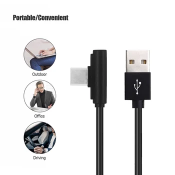 Töltési Vonal 90 Fokos Könyök USB 2.0 C-Típusú Játék, Hatalom Töltő kábel Kábel Alkalmas a Nintendo Kapcsoló OLED/Kapcsoló LITE/Kapcsoló