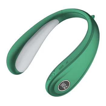 Kéz Melegebb 8000MAh Nyak Fűtés Kéz Melegítő Kályha Kéz Melegítő Hordozható Lóg Fűtés USB Kéz Melegebb Hő Csomag Zöld