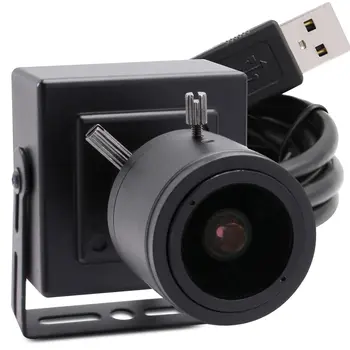 ELP Manuális Zoom Fókusz USB Kamera 2,8-12mm Varifokális Lencse 8MP 2448P HD USB Web Kamera CMOS IMX179 Érzékelő Hordozható USB-Kamera