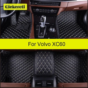 QIEKERETI Autó Szőnyeg, A Volvo XC60 Láb Coche Tartozékok Automatikus Szőnyegek
