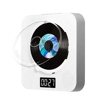 Falra Szerelhető DVD - / CD-Lejátszó, Bluetooth Sztereó FM Rádió hi-fi Zene Beépített Hangszóró a TV-készülék Otthon CD Boombox