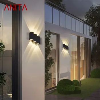 ANITA Fali Lámpa, Modern, Kreatív Gyertyatartó Kültéri Vízálló LED Lámpatest Haza